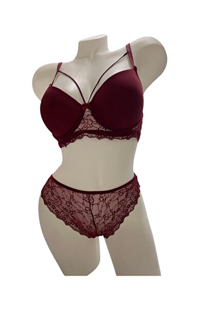 irem içgiyim Women's Cross String Bra Set