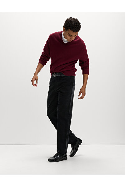 Marks & Spencer Regular Fit Kadife Esnek Chino Pantolon