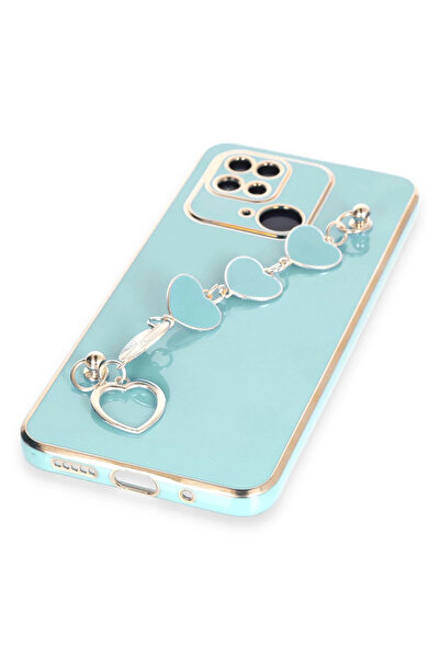 NewFace Sptrns Xiaomi Redmi 10C Case Esila Silicone - (174032) Water Green