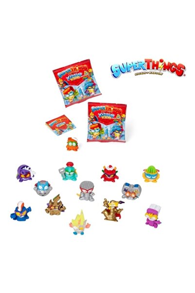 MYONNA IT & E- COMMERCE SuperThings Kazoom Sliders Toy Figures, Set of 12, Multicolor