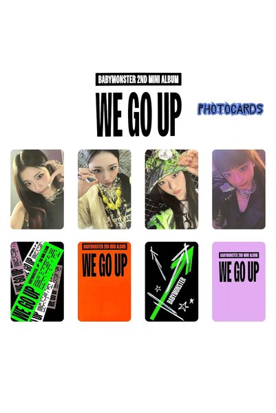 Kpop Dünyasi BABYMONSTER Ruka '' WE GO UP '' Photocards Set