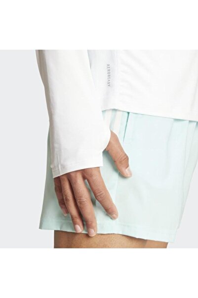 adidas Own the Run B Half Zip Men's White Stand Collar Sweatshirt