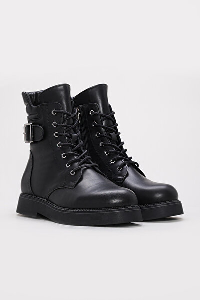 FAST STEP Cizme clasice de damă din piele naturală și blană 657KZA2506