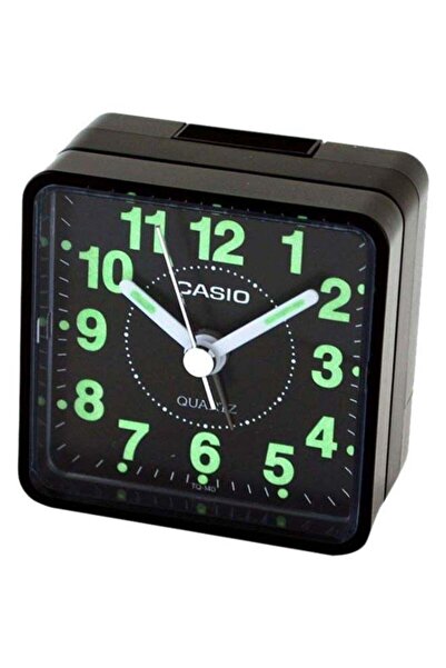 Casio Multi Function Analog Alarm Clock Black 5.7×5.7×3.3cm