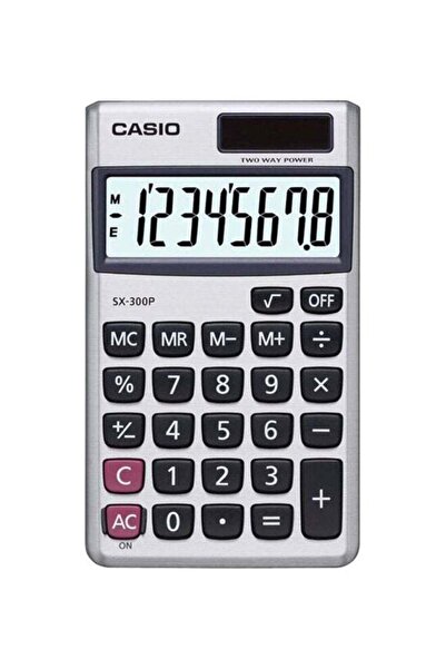 Casio Value Series 8-Digits Basic Calculator Silver/Black