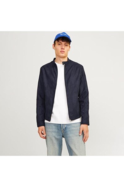 Jack & Jones Jack&Jones Dylan Clean Men's Navy Blue Crew Neck Jacket