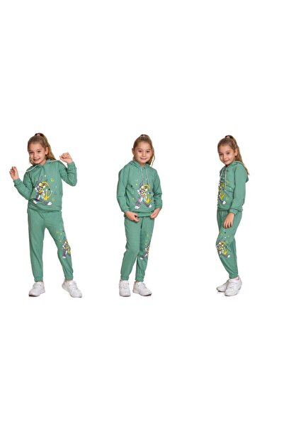 mj kids 2-Piece Hooded Girls' Set