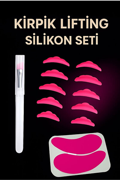 MEDIBA 3lü akıllı lifting Pedi 5 çift silikon ped - gözaltı pedi- Silikon çubuk