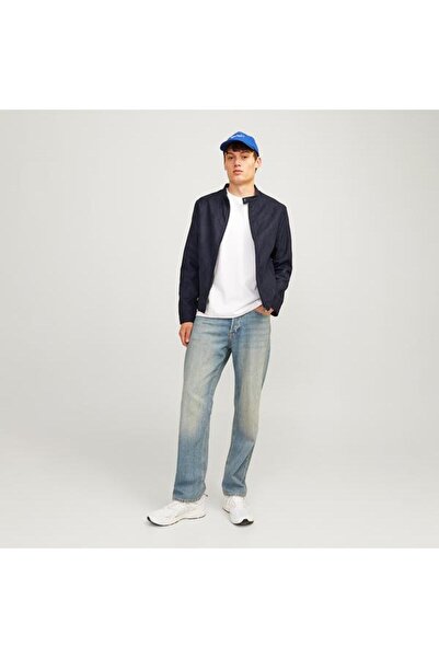 Jack & Jones Jack&Jones Dylan Clean Men's Navy Blue Crew Neck Jacket