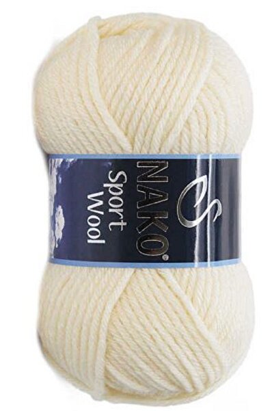 NAKO Sport Wool Cream 1 Piece Colar : 4109