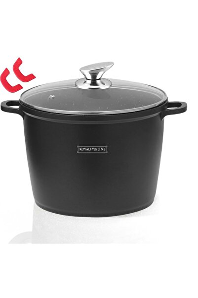 Royalty Line Soup pot 24 cm, non-stick with marble coating, with lid, – AD24M