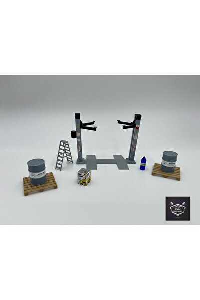 FMK HOBBY 1:24 Garage Diorama Accessory Set | Mechanical Workshop Accessories