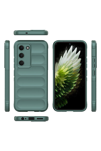 Nezih Case Stylish Silicone Cover Case with Flexible Hollowed Out Back Surface Design Compatible with Tecno Spark 40 Pro