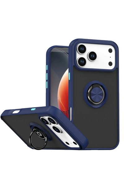 NewFace غطاء سيليكون من SPTRNS لهاتف آيفون 17 برو مع حلقة مونتريال (173335) -...