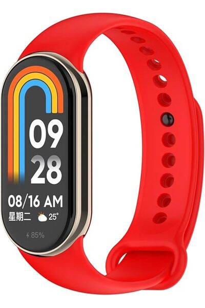 bbtech Xiaomi Smart Band 10 (Mi Band 10) Compatible Silicone Band Flexible Colorful Sporty Classic Strap