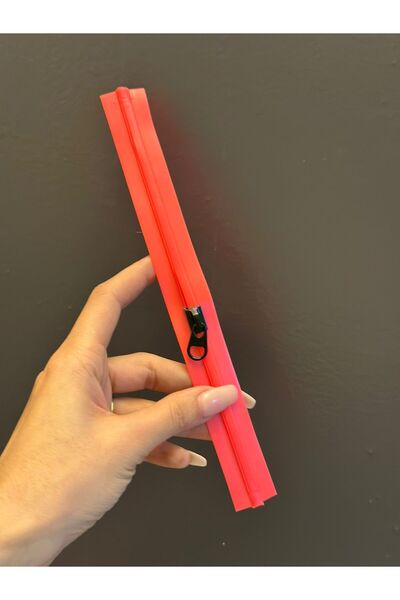 Gönülden Tasarım 20x2 см пластмасов цип оранжев