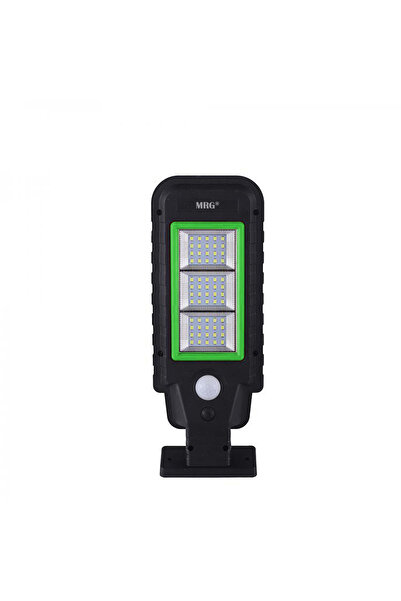 MRG Lampa solara stradala A-HS-8011A, Panou solar, 60 LED, Negru