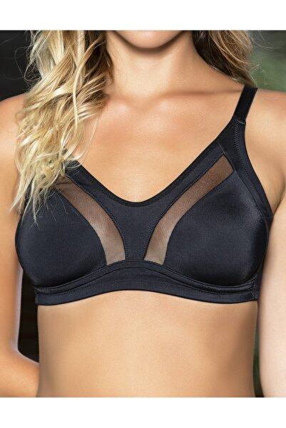 PERLMUTT Σουτιέν από βαμβάκι χωρίς στήριγμα, Συμβατό με μεγάλο μέγεθος, εφέ σ...