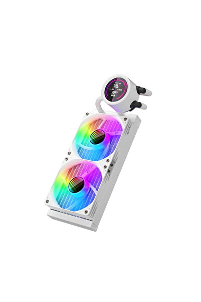 Intel Calculator PC Gaming MegaView White i5 14400F 16GB DDR4 RGB Asus GTX 1660 TI SSD 1TB M.2