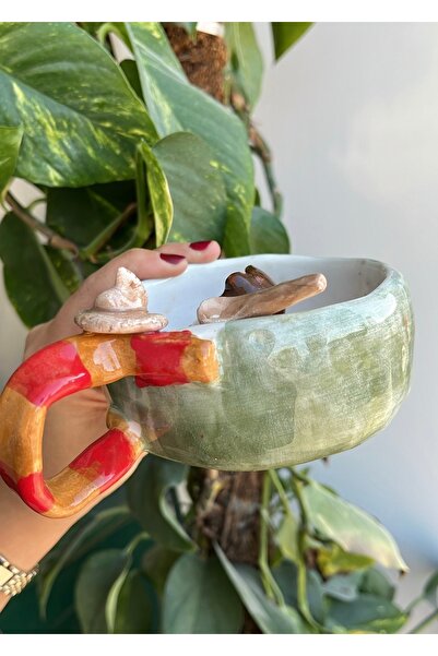 visera Harry Potter Series Hermione Granger Figured Handmade Mug+ Spoon in the Shape of a Broomstick as a Gift