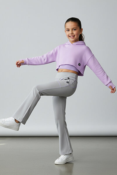 Colorinas The Crop 3 Thread Hooded Sweatshirt