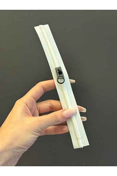 Gönülden Tasarım 20x2 см пластмасов цип, бял