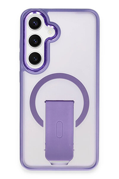 NewFace غطاء سامسونج جالاكسي إس 24 من إس بي تي آر إن إس مع حامل ماج سيف - (18...