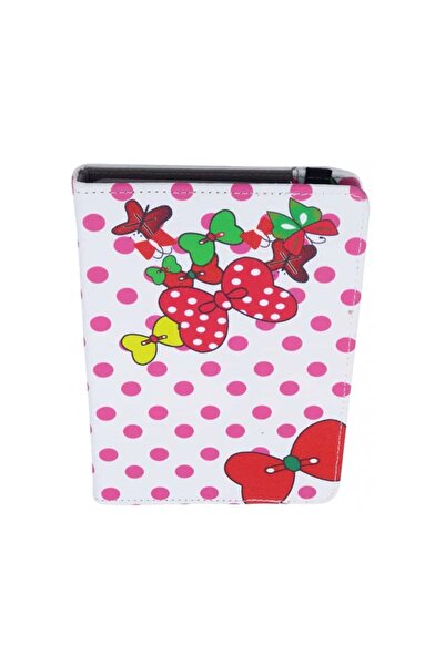 MRG 7 inch Tablet Case L-434, Model X, Minnie, Pink Polka Dots