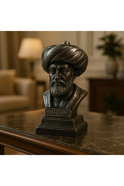 GenelTedarik Fatih Sultan Mehmet Heykeli Polyester – Dekoratif Biblo – Tarihi...