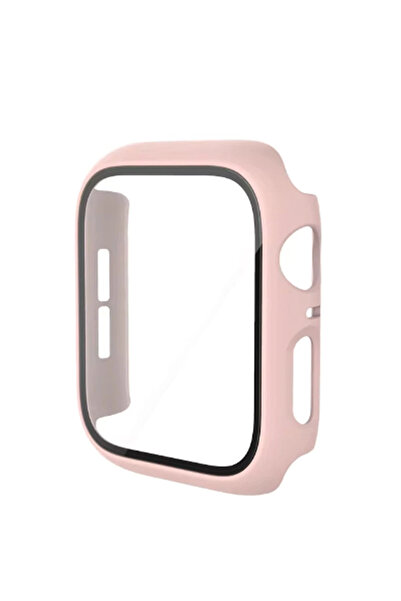 NewFace Sptrns Apple Watch 42mm Glass Case Screen Protector (183834) - Pink