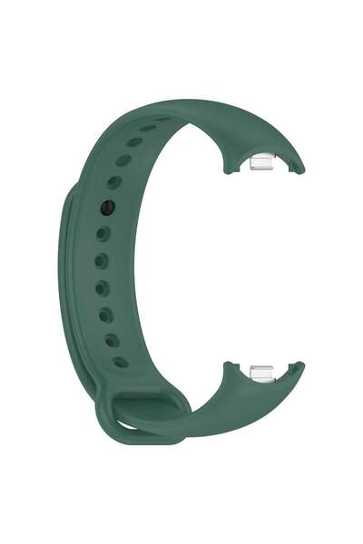 bbtech Xiaomi Smart Band 10/9/8 Compatible Silicone Band Mi Band 10/9/8 Flexible Sports Classic Strap