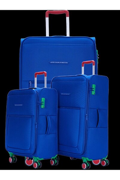 Benetton 14BNT2800 Polipropilen 3 lü Valiz Seti