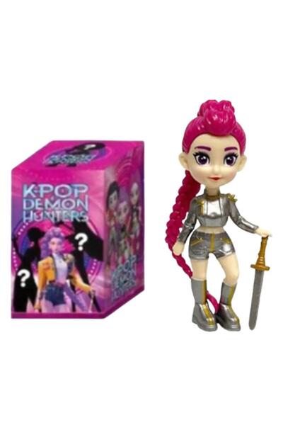 K-POP Set 2 figurine surpriza, Pop Demon Hunters, Cadou de ziua de naștere, 11 cm, 4 ani+