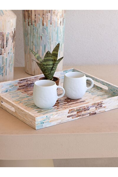 RİVO HOME DECOR Tray 45X40X5 cm