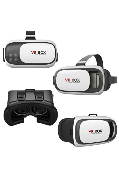 MRG 3D virtual glasses L-290, VR Box, For phones, White