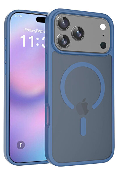 Joko غطاء ماج سيف لآيفون 17 برو من إس بي تي آر إن إس (175415) - أزرق داكن