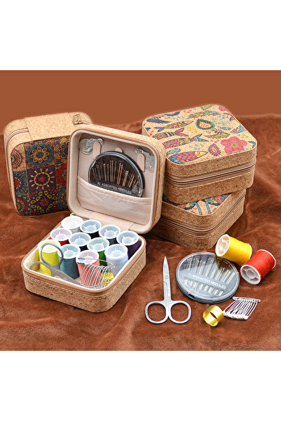 TıkTık AL Özel Kutulu Dikiş Iplik Seti 19 Parça