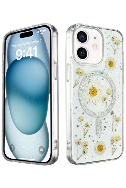 NewFace غطاء حماية لجهاز ايفون 12 من اس بي تي ار اس اس (183924) - فضي