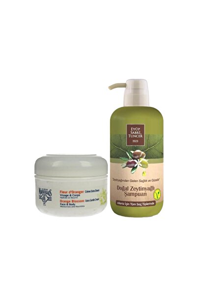 Eyüp Sabri Tuncer Shampoo with Olive Oil, Le Petit Marseillais with Cream Gift