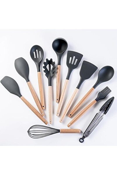 Generic Premium 19-Piece Kitchen Utensil & Knife Set with Holder, Silicone Co...