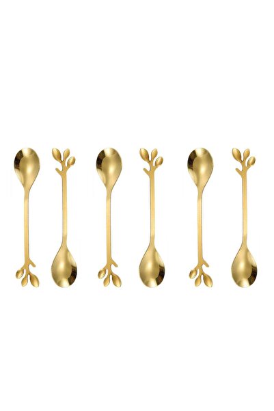 Generic 6-Piece Stainless Steel Coffee Spoon Set