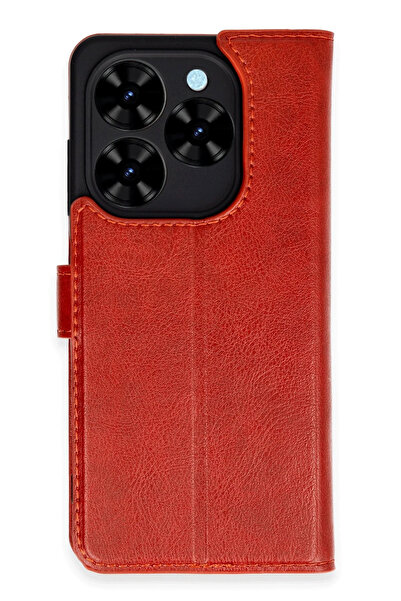 NewFace Sptrns Tecno Spark Go 2024 Case Trend S Plus Flip Case (190443) - Red