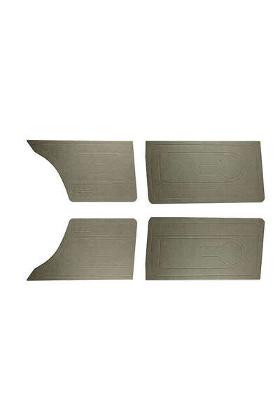 Yerli SPTRNS ПАНЕЛ ЗА ВРАТА ПЛОСЪК M131 (193427) СИВ ШАХИН