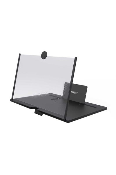 MRG Phone Magnifier M-598, 8 inch, Foldable, Black