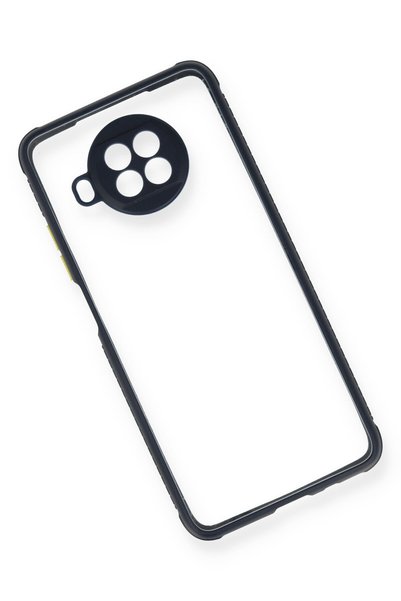 New Face SPTRNS Xiaomi Redmi Note 9 Pro 5G Kılıf Miami Şeffaf Silikon (185533) - Lacivert