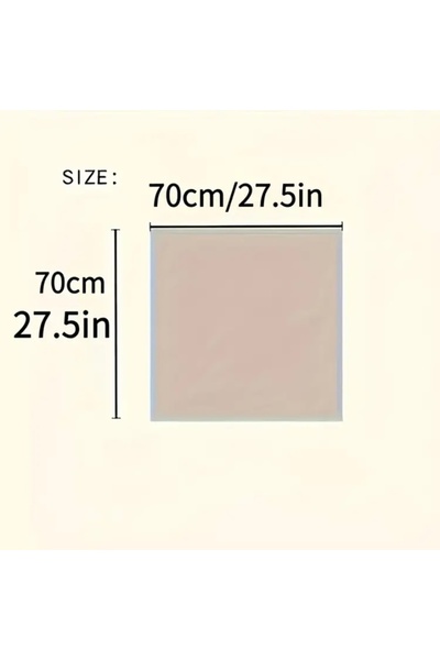 Accessories Hei Navy Blue Patterned Stylish Silk-Look Women's Accessory Scarf Foulard