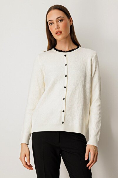KATREGİYİM On Fashion Ruffle Detailed Knit Sweater