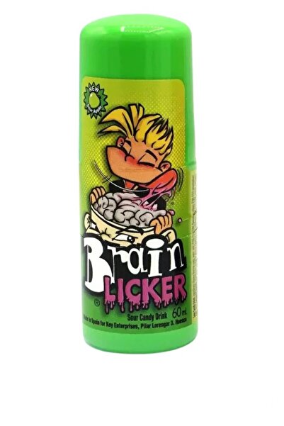 Brain Licker حلوى التفاح الحامض والكرز السائلة 60 مل