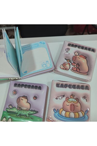 senacacollection 1 Pcs Capybara (Capybara) Fluffy Embossed Notebook