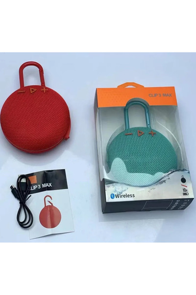 xonex Clip3 max , Bluetooth Hoparlör,TF/SD 10 saat şarj süresi